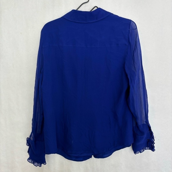 5/$25 coldwater creek button up shirt large - Picture 2 of 3